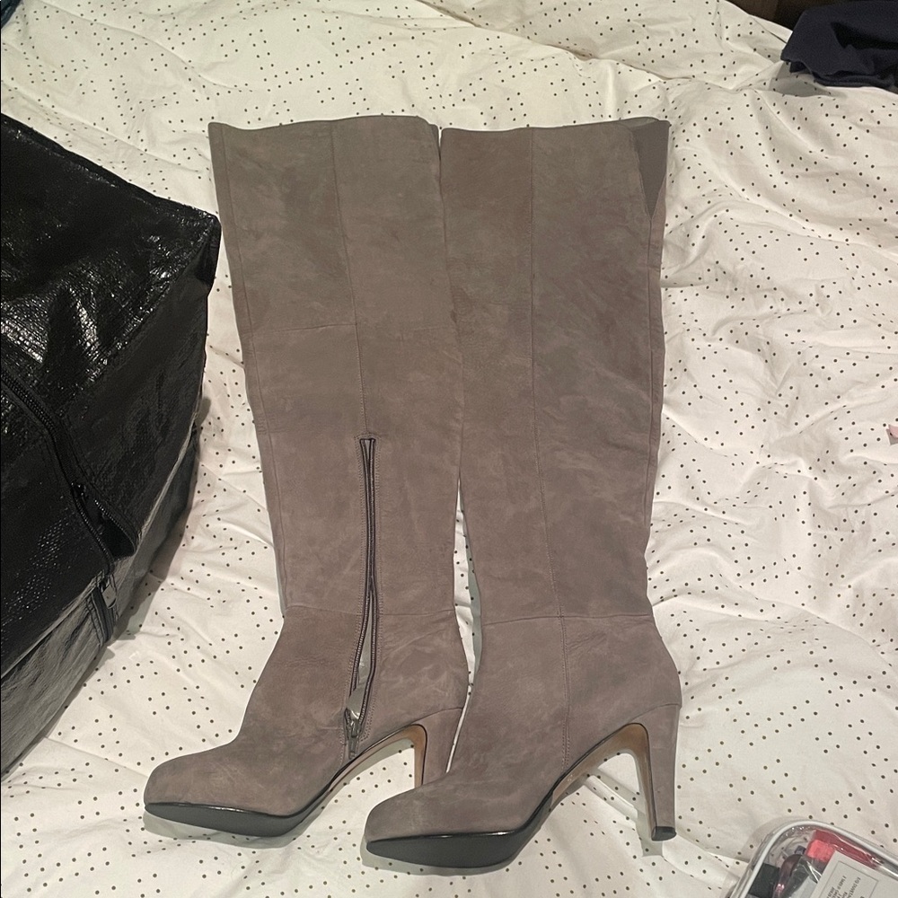 Heather grey  Knee-High Women's Boots Aldo
Size 8